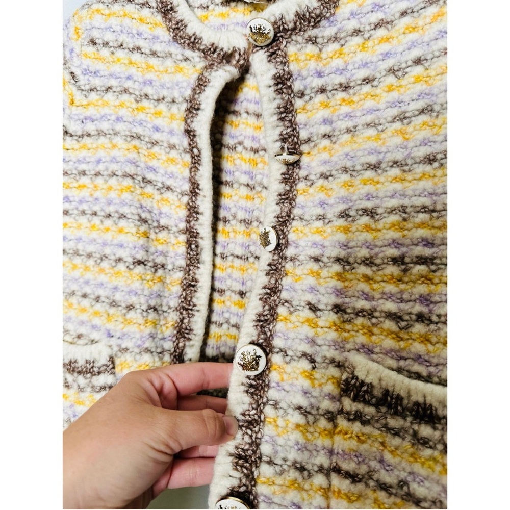 ba&sh Multicolor Striped Cardigan - Picture 8 of 12